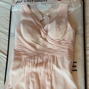 Azazie Light Pink Dress